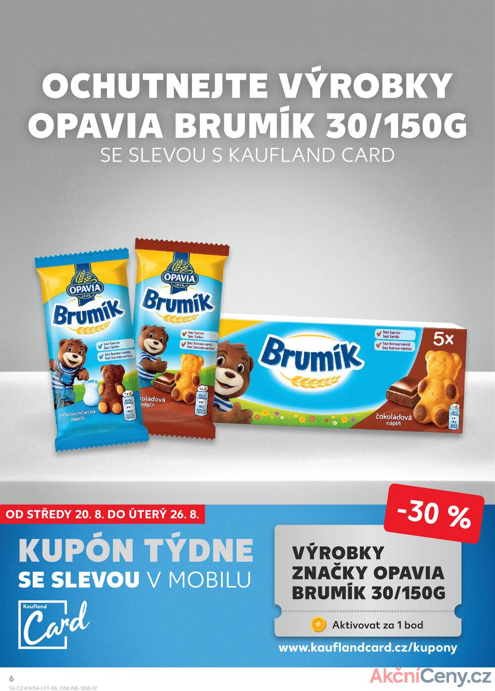 Leták Kaufland - Kaufland 20.8. - 26.8. - Kaufland - Rakovník (ul. Luženská) - strana 6