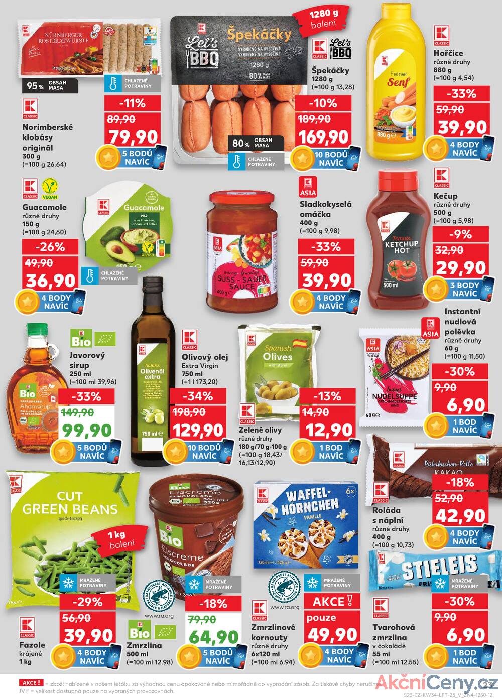 Leták Kaufland - Kaufland 20.8. - 26.8. - Kaufland - Rakovník (ul. Luženská) - strana 23