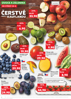 Kaufland 20.8. - 26.8. - Kaufland - Rakovník (ul. Luženská)