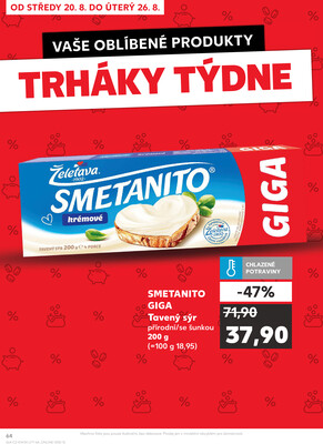 Kaufland 20.8. - 26.8. - Kaufland - Rakovník (ul. Luženská)