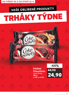 Kaufland 20.8. - 26.8. - Kaufland - Rakovník (ul. Luženská)