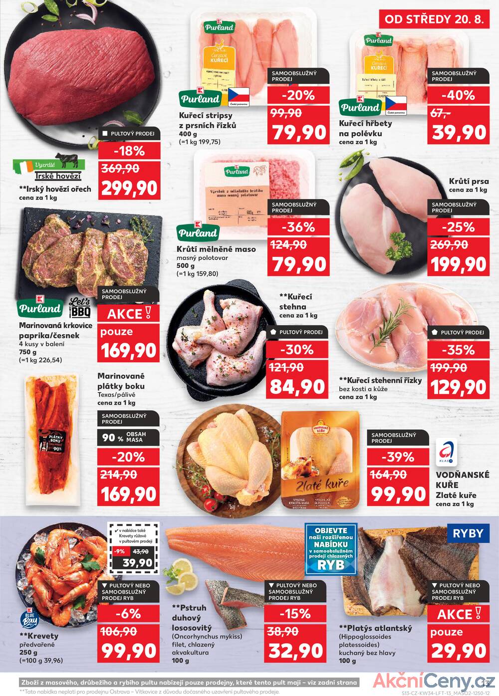 Leták Kaufland - Kaufland 20.8. - 26.8. - Kaufland - Jeseník 1 - strana 13