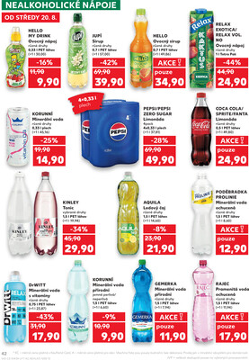 Kaufland 20.8. - 26.8. - Kaufland - Jeseník 1