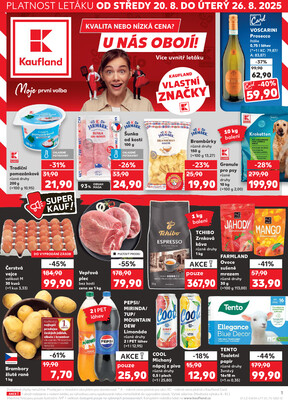 Leták Kaufland 20.8. - 26.8. - Kaufland - Kyjov