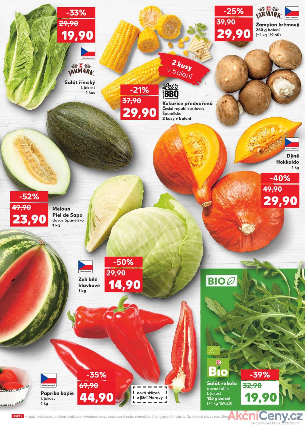 Leták Kaufland - Kaufland 20.8. - 26.8. - Kaufland - Rožnov pod Radhoštěm - Meziříčská - strana 9