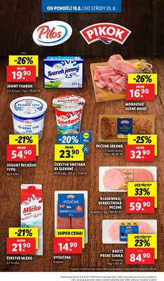 Lidl od 18.8. do 20.8.2025