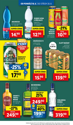 Lidl od 18.8. do 20.8.2025