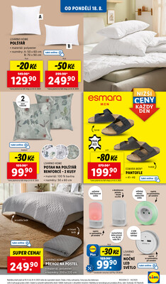 Lidl od 18.8. do 20.8.2025