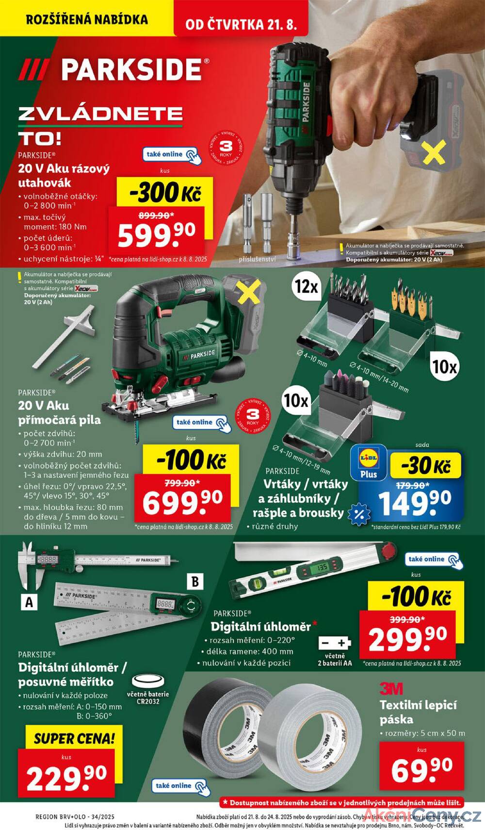 Leták Lidl - Lidl Čtvrtek od 21.8. do 24.8.2025 - strana 34