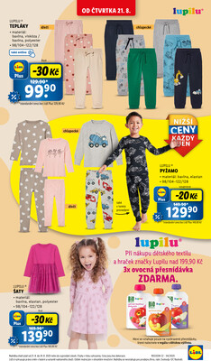 Lidl Čtvrtek od 21.8. do 24.8.2025