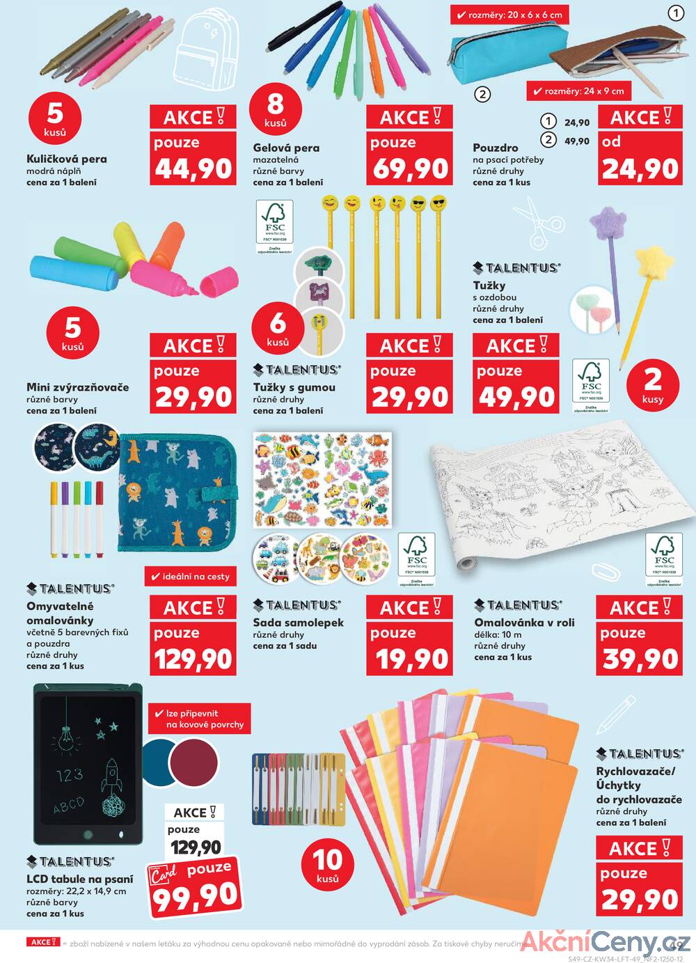 Leták Kaufland - Kaufland 20.8. - 26.8. - Kaufland - Varnsdorf - strana 49