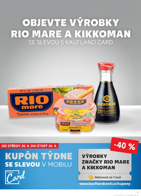 Kaufland 20.8. - 26.8. - Kaufland - Plzeň (Lochotínská)