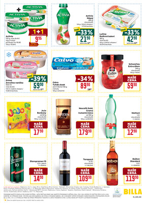 Billa malý leták od 20.8. do 26.8.2025