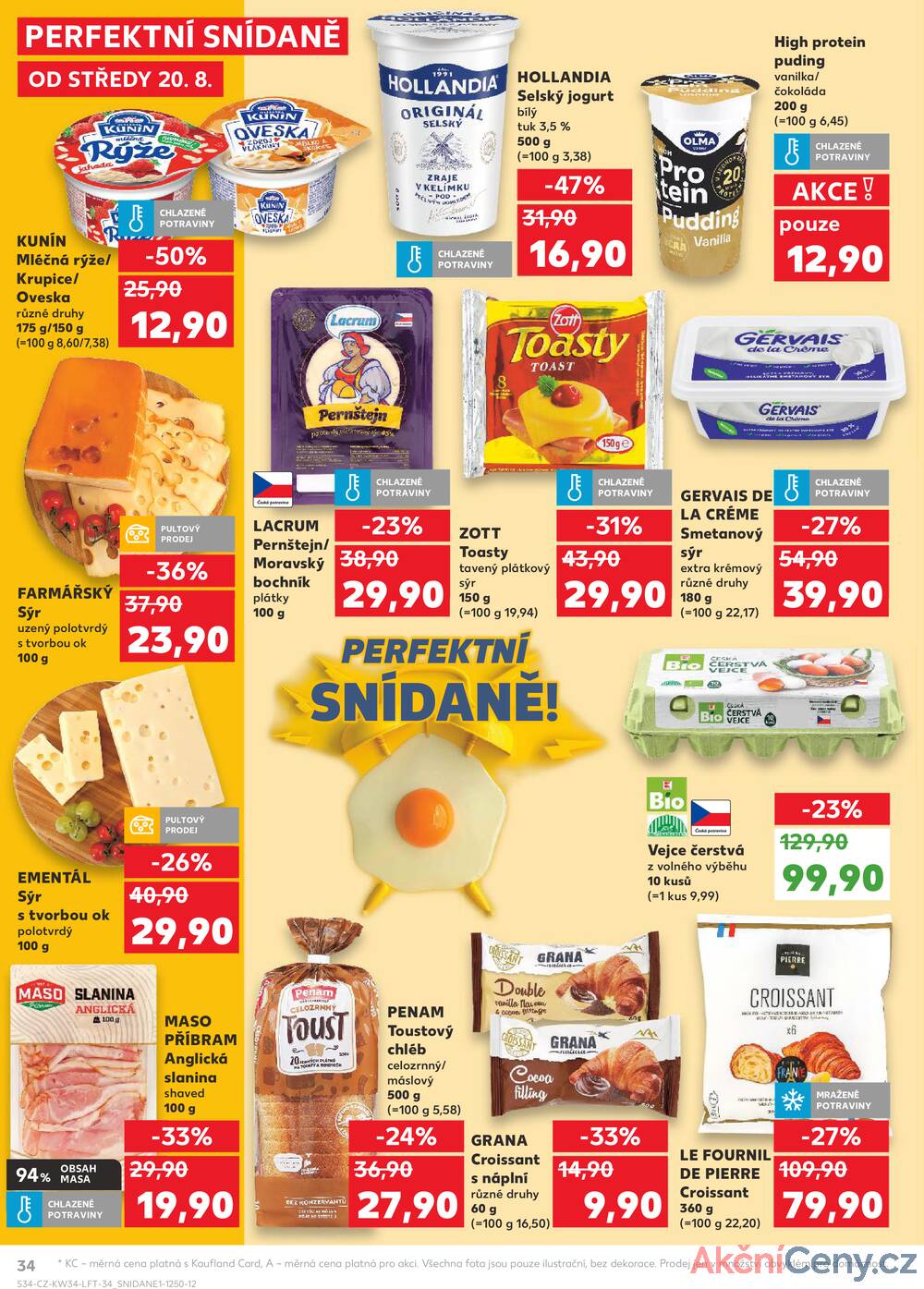 Leták Kaufland - Kaufland 20.8. - 26.8. - Kaufland - Třebíč Brněnská - strana 34