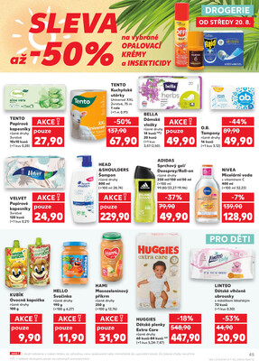 Kaufland 20.8. - 26.8. - Kaufland - Třebíč Brněnská