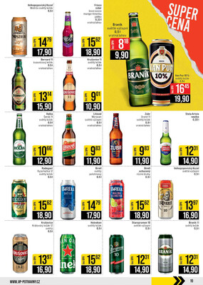 JIP Cash & Carry Brno, Praha, Ostrava od 20.8. do 26.8.2025