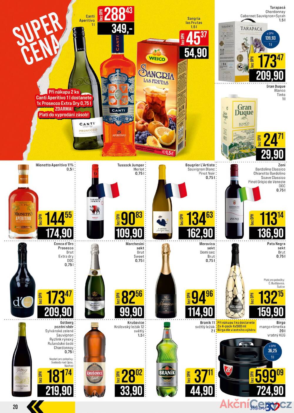 Leták JIP - JIP Cash & Carry České Budějovice, Most, Náchod, Polička, Sušice a Svoboda nad Úpou od 20.8. do 26.8.2025 - strana 20 Leták JIP - JIP Cash & Carry České Budějovice, Most, Náchod, Polička, Sušice a Svoboda nad Úpou od 20.8. do 26.8.2025 - strana 20