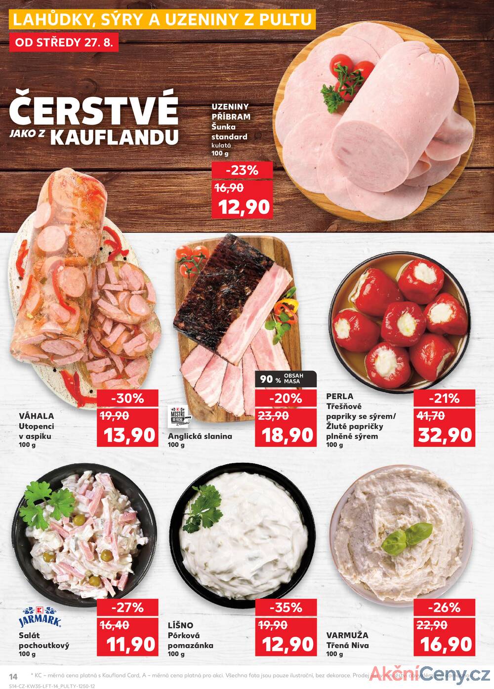 Leták Kaufland - Kaufland 27.8. - 2.9. - Kaufland - Čáslav - strana 14