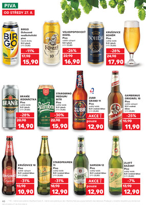 Kaufland 27.8. - 2.9. - Kaufland - Děčín