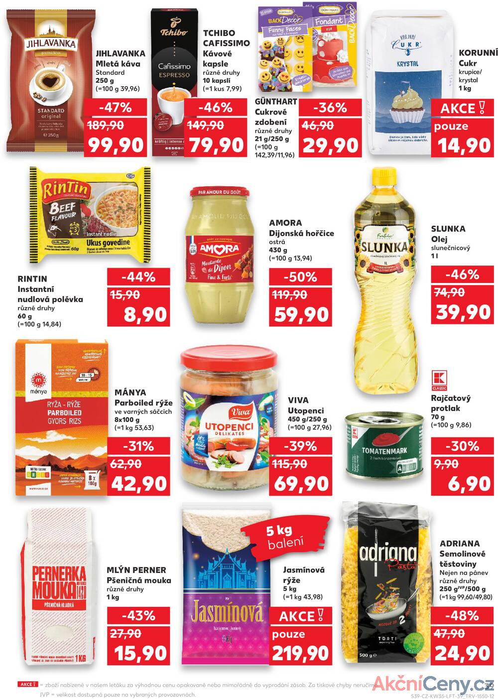 Leták Kaufland - Kaufland 27.8. - 2.9. - Kaufland - Zlín ( OC Čepkov) - strana 39