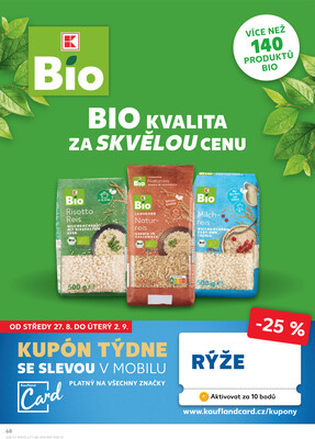 Kaufland 27.8. - 2.9. - Kaufland - Zlín ( OC Čepkov)