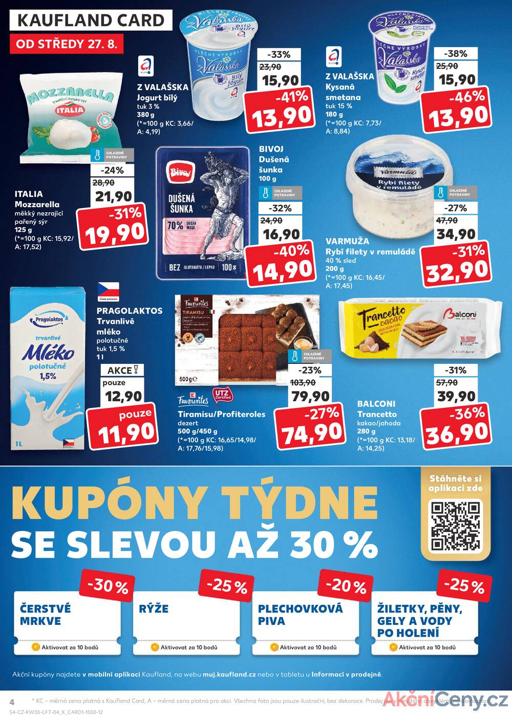 Leták Kaufland - Kaufland 27.8. - 2.9. - Kaufland - Vyškov - strana 4