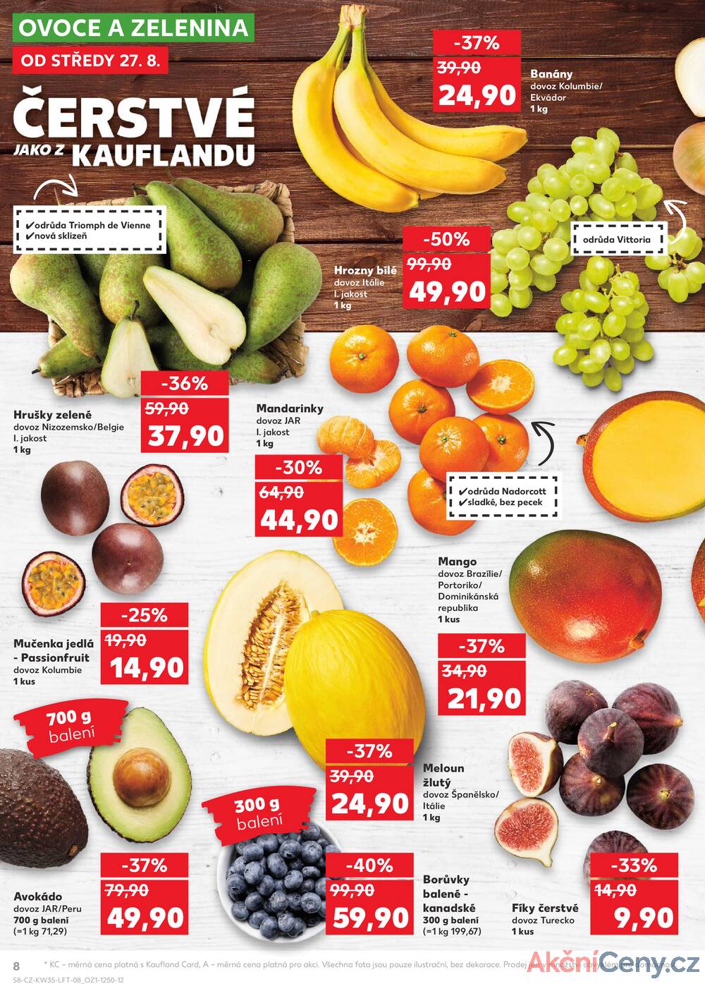 Leták Kaufland - Kaufland 27.8. - 2.9. - Kaufland - Vyškov - strana 8