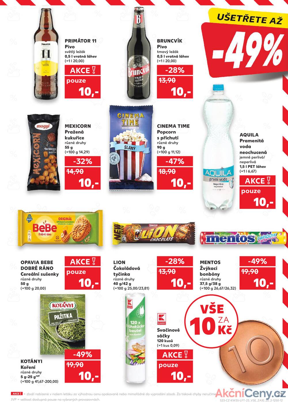 Leták Kaufland - Kaufland 27.8. - 2.9. - Kaufland Praha-Barrandov - strana 23