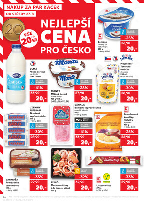 Kaufland 27.8. - 2.9. - Kaufland Praha-Barrandov