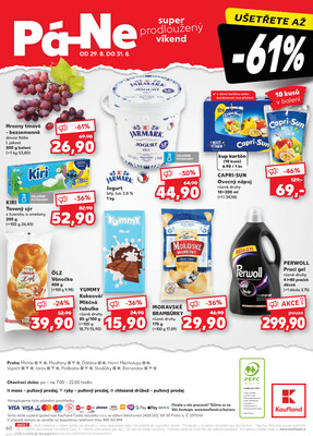 Kaufland 27.8. - 2.9. - Kaufland Praha-Barrandov