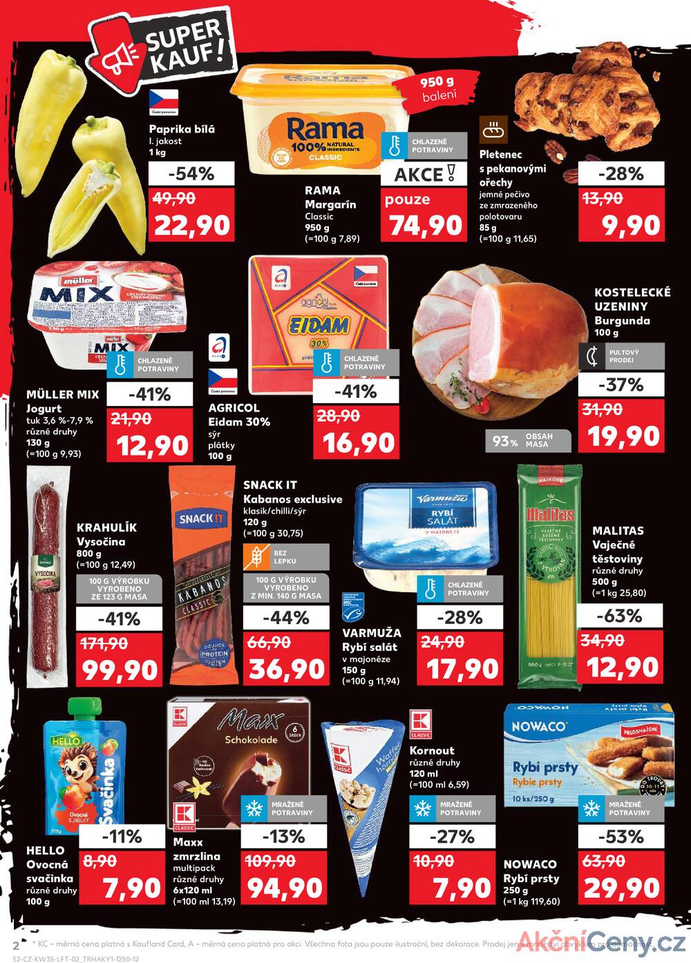 Leták Kaufland - Kaufland 27.8. - 2.9. - Kaufland - Vsetín - strana 2