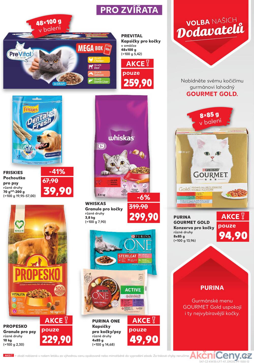 Leták Kaufland - Kaufland 27.8. - 2.9. - Kaufland - Vsetín - strana 47