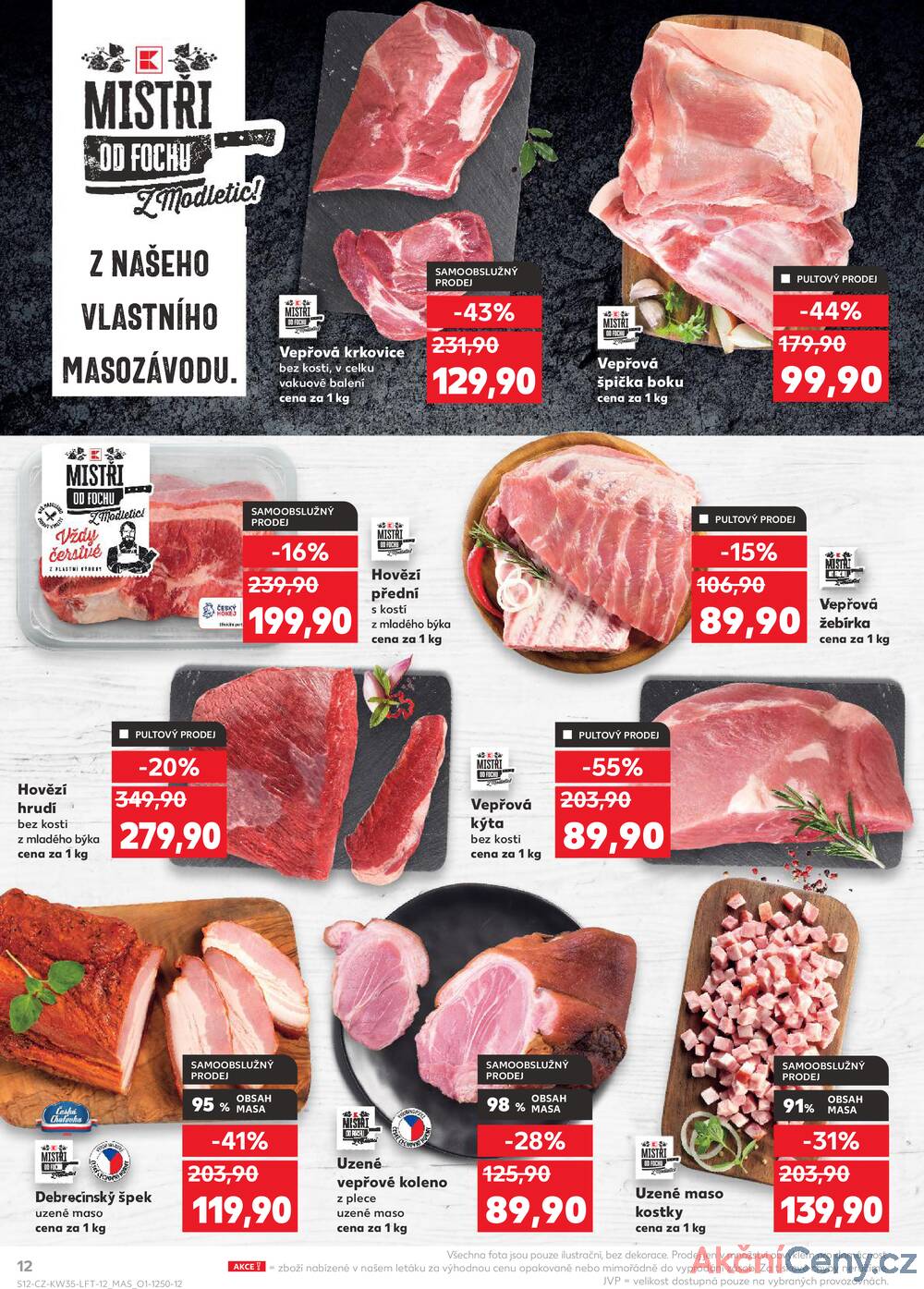 Leták Kaufland - Kaufland 27.8. - 2.9. - Kaufland - Kyjov - strana 12