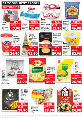 Kaufland 27.8. - 2.9. - Kaufland - Kutná Hora