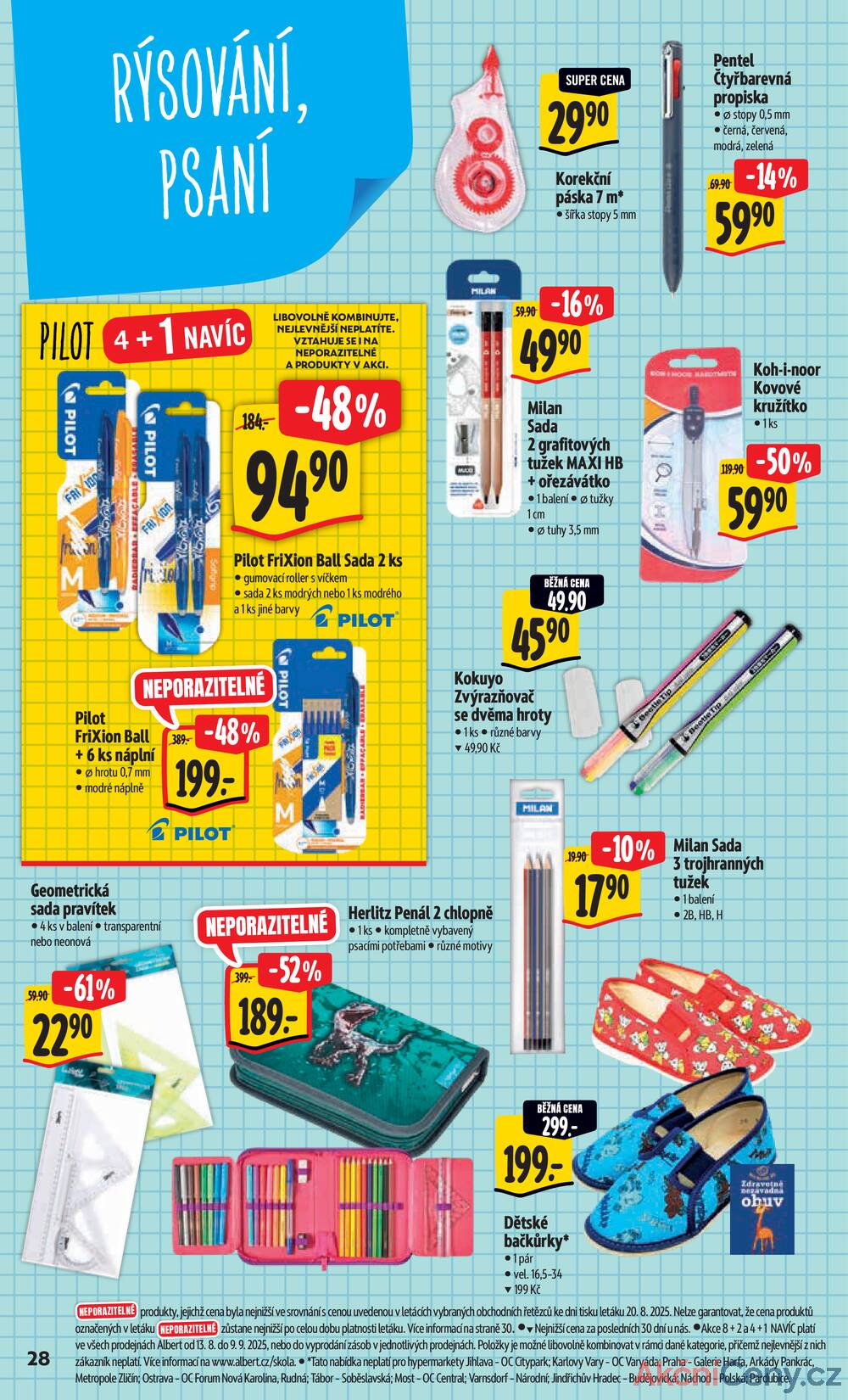 Leták Albert - Albert Hypermarket od 27.8. do 2.9.2025 - strana 31 Leták Albert - Albert Hypermarket od 27.8. do 2.9.2025 - strana 31
