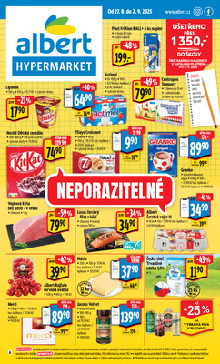 Leták Albert  Hypermarket od 27.8. do 2.9.2025