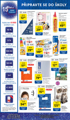 Tesco supermarkety od 27.8. do 2.9.2025