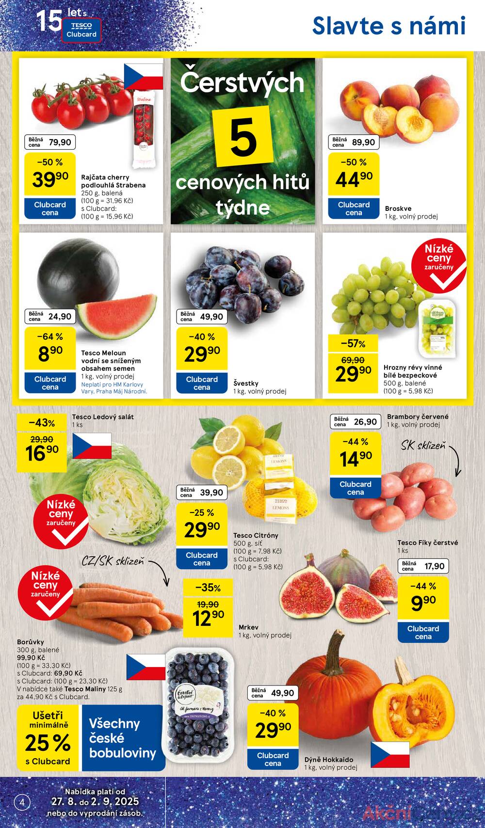 Leták Tesco - Tesco malé hypermarkety od 27.8. do 2.9.2025 - strana 4