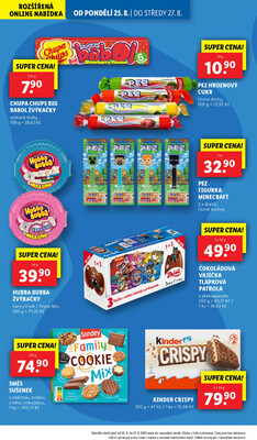 Lidl od 25.8. do 27.8.2025