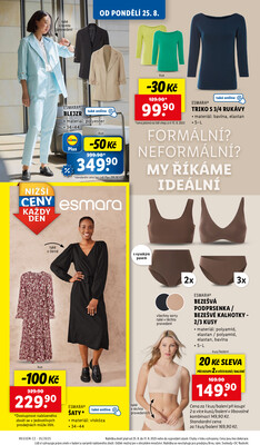 Lidl od 25.8. do 27.8.2025