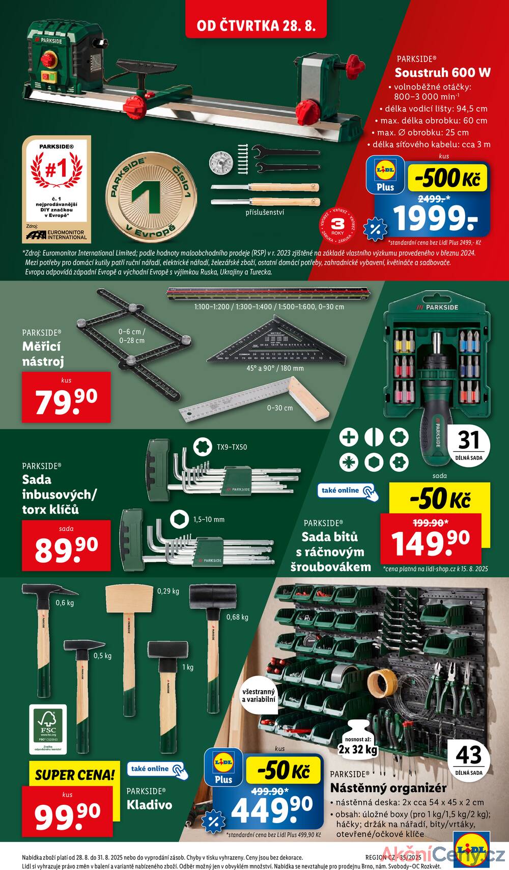Leták Lidl - Lidl Čtvrtek od 28.8. do 31.8.2025 - strana 43