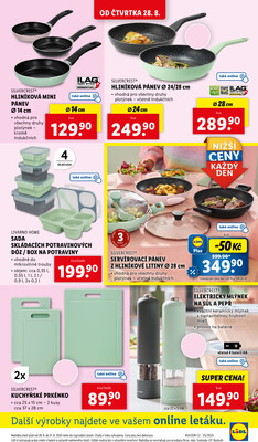 Lidl Čtvrtek od 28.8. do 31.8.2025