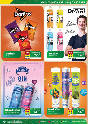 Tamda Foods od 3.9. do 9.9.2025