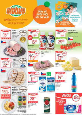 leták Globus