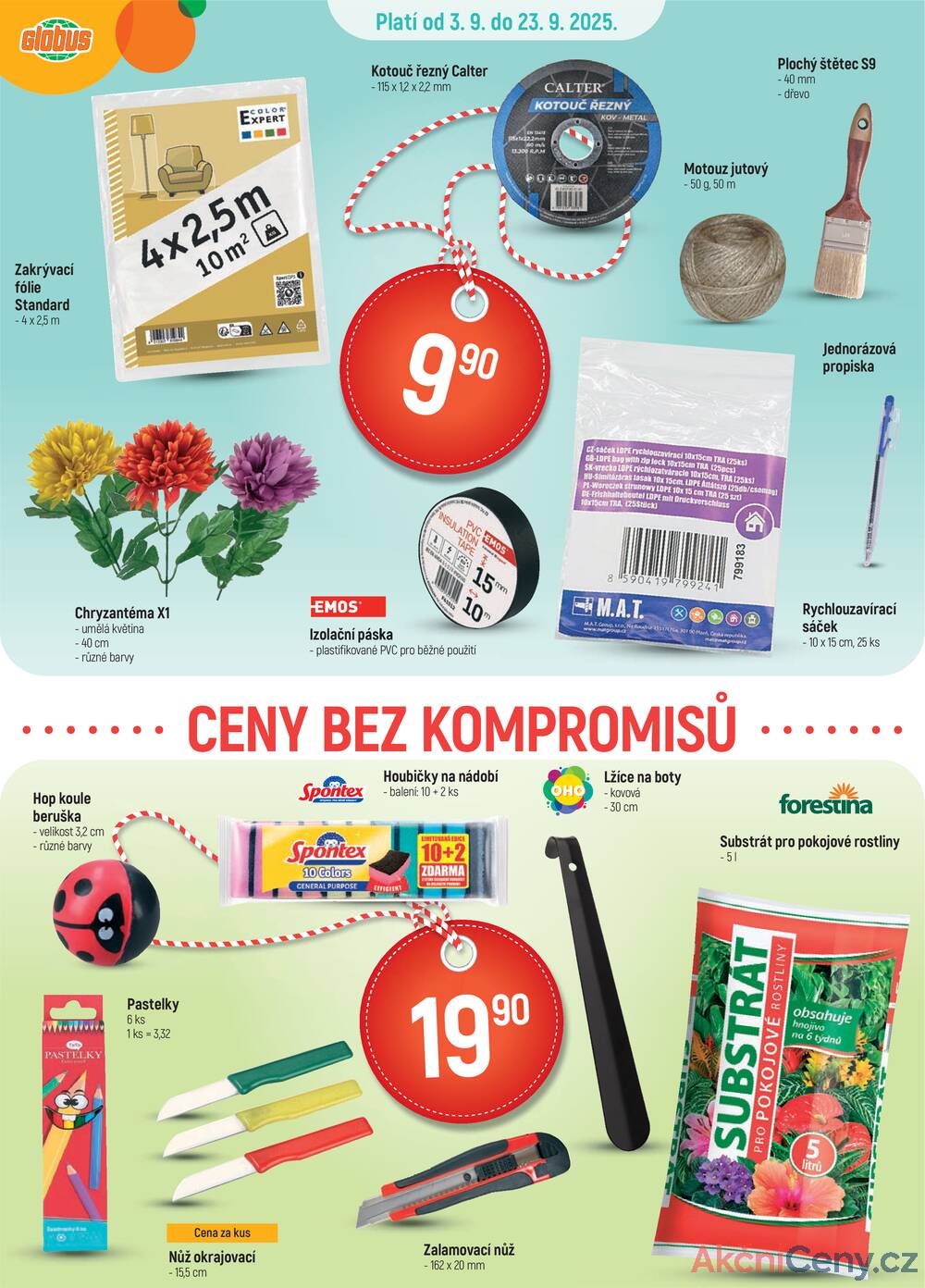 Leták Globus - Akční leták Globus 3.9. - 9.9.2025 - Globus Opava - strana 12