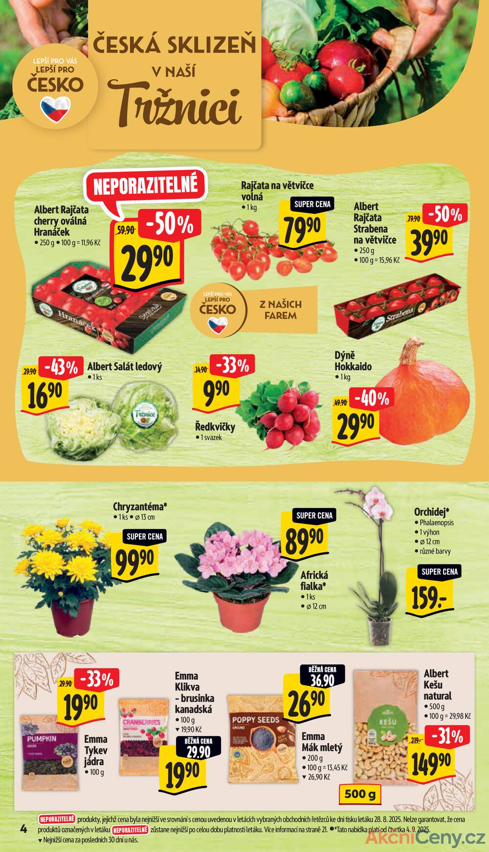 Leták Albert - Albert Supermarket Jihomoravský od 3.9. do 9.9.2025 - strana 9