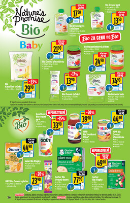 Albert  Hypermarket katalog Bio od 3.9. do 30.9.2025