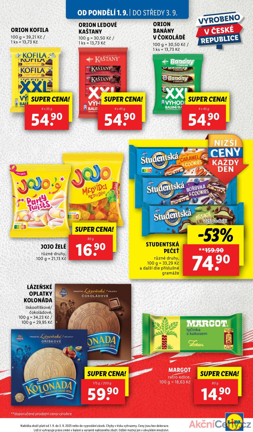 Leták Lidl - Lidl od 1.9. do 3.9.2025 - strana 23