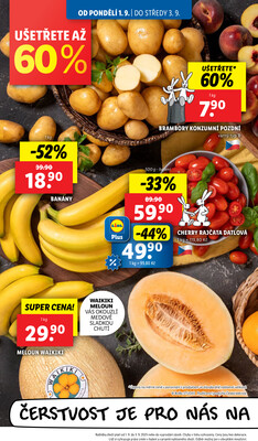 Lidl od 1.9. do 3.9.2025