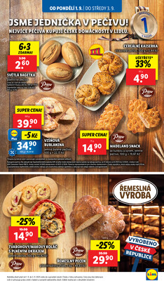 Lidl od 1.9. do 3.9.2025